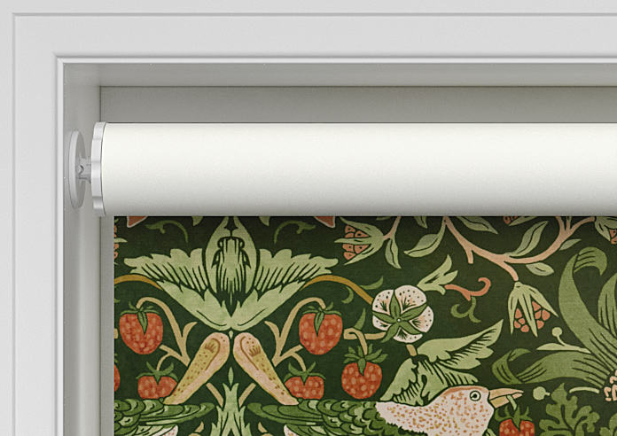 William Morris At Home Strawberry Thief, Nettle - Twist&Fit Roller Blind - Image 9